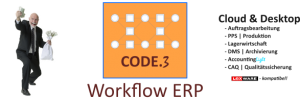 Lexware Zielgruppe, CODE.3 Leistungsstarkes ERP für KMU