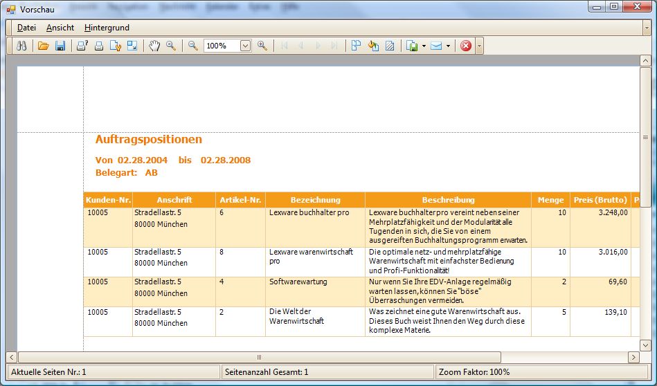 Explorer/LX und ODBC/LX, Report Manager, CODE.3 Leistungsfähiges - kostengünstiges ERP für KMU