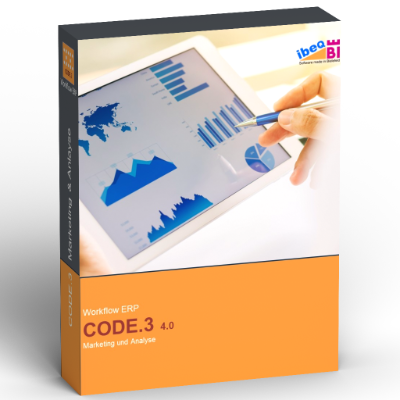 CODE.3 Marketing und Analyse, CODE.3 Leistungsfähiges - kostengünstiges ERP für KMU