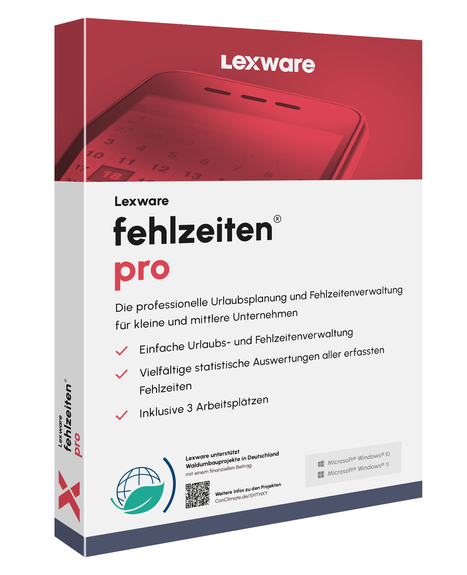 Lexware fehlzeiten pro – Professionelle Netzwerksoftware für Fehlzeiten- und Urlaubsverwaltung von ibeq