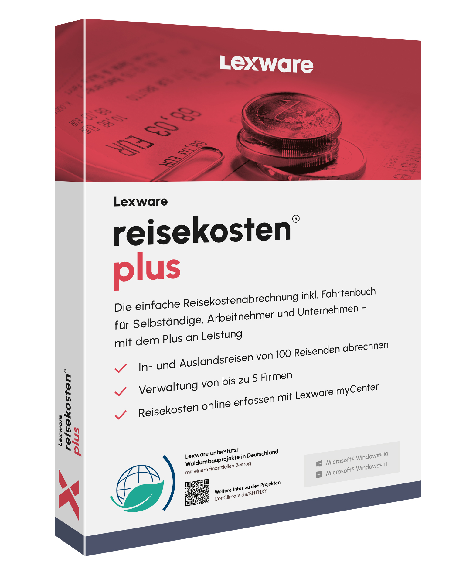 Lexware reisekosten plus – Software für Reisekostenabrechnung und Fahrtenbuch von ibeq