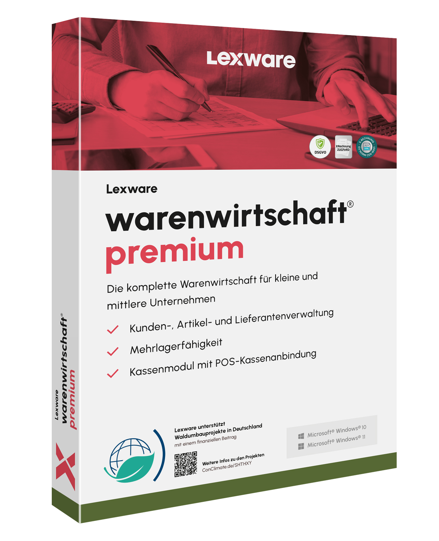 Lexware warenwirtschaft premium – High-End-Netzwerksoftware für Auftragsbearbeitung, Multi-Lager und Controlling von ibeq